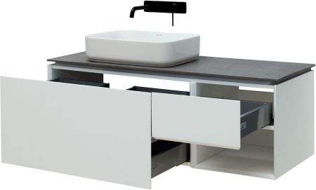 Тумба под раковину Allen Brau Infinity 120 1.21006.WM L белый матовый, артикул 1.21006.WM