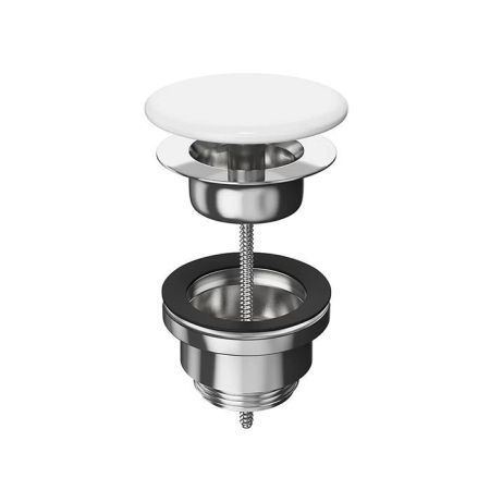 Донный клапан с керамической крышкой, артикул DRR.1/WHT