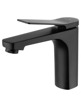 Смеситель для раковины WONZON & WOGHAND, Черный матовый (WW-XH-013-MB), артикул WW-XH-013-MB