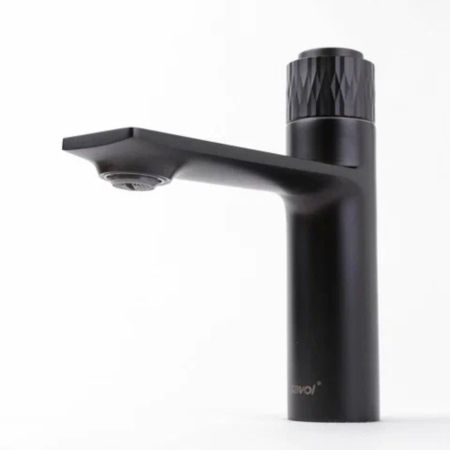 Смеситель для раковины Savol S-601810H, черный, артикул S-601810H