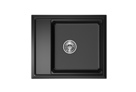 Кухонная мойка Granula 6004, ШВАРЦ, артикул 6004, ШВАРЦ