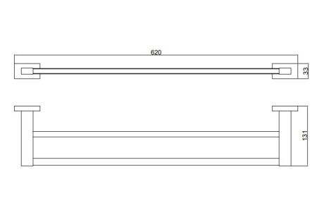 Полотенцедержатель BELZ B90309, черный, артикул B90309