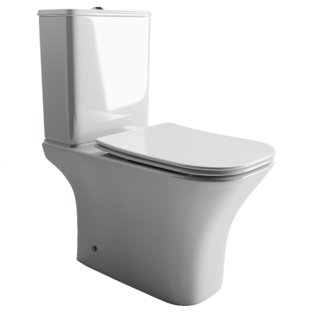 Напольный  унитаз с бачком Alfa Rimless CN9002, артикул CN9002