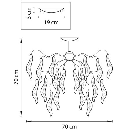 Люстра потолочная Vetro colore Lightstar 793125, артикул 793125