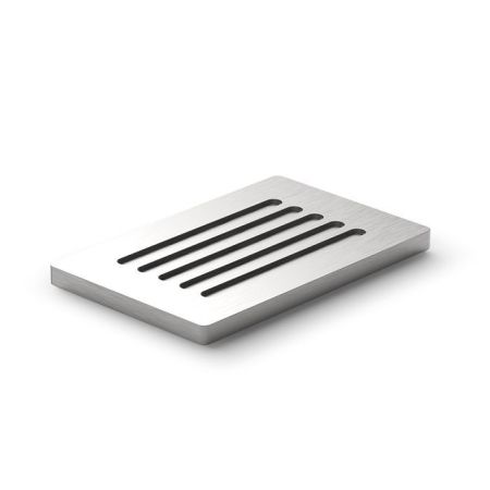 Decor Walther DW 900 Мыльница настольная, цвет: сталь матовая, артикул 0859476