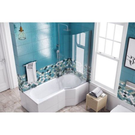 Шторка для ванны EXCELLENT Be Spot 75 см (хром) правая, артикул KAEX.2309.750.PR