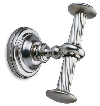 Stil Haus Giunone, крючок двойной, цвет никель сатин, артикул G13(36)