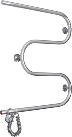 Электрический полотенцесушитель Domoterm М-образный DMT 107-25 60*60 EK L Хром, артикул DMT107-2560*60EKL