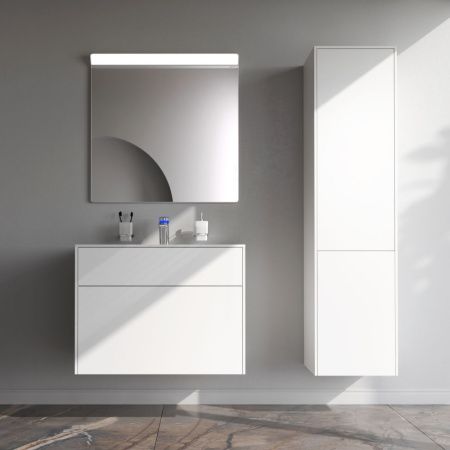 M50AFHX0803WM Inspire V2.0, База под раковину, подвесная, 80 см, 3 ящика, push-to-open, белый матовы M50AFHX0803WM Inspire V2.0, База под раковину, подвесная, 80 см, 3 ящика, push-to-open, белый матовы