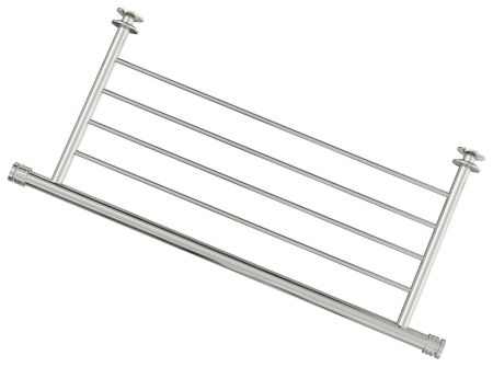 ПОЛКА прямая 4П (L - 470 мм) н/ж для ДР "СУНЕРЖА" (Без покрытия), артикул 00-2012-4470