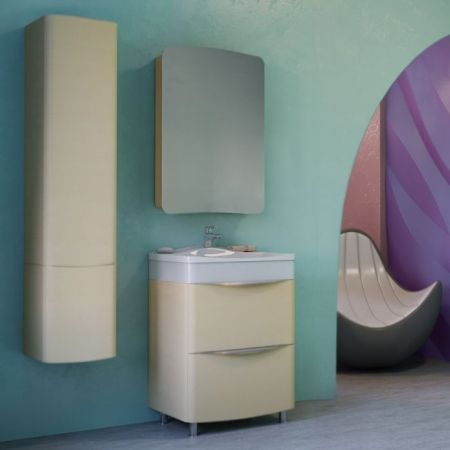 Тумба под раковину Raval Loza 60 Светлый лен, артикул Loz.01.60/N/SL