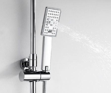 Душевая система WasserKRAFT Elbе A17702 Хром, артикул A17702