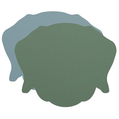 ADJ Плейсмат детский Dog, 42x35 см., цвет: небесный/эвкалипт, артикул 0101.50/60