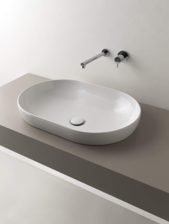 Донный клапан, Globo, для раковин, материал крышки-керамика, цвет крышки-белый, артикул FI024BI