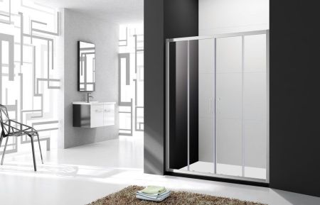 Душевая дверь в нишу CEZARES MOLVENO-BF-2, артикул MOLVENO-BF-2-170-P-Cr