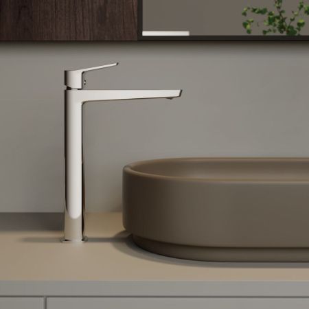 Смеситель для раковины высокий BELZ B11715, хром