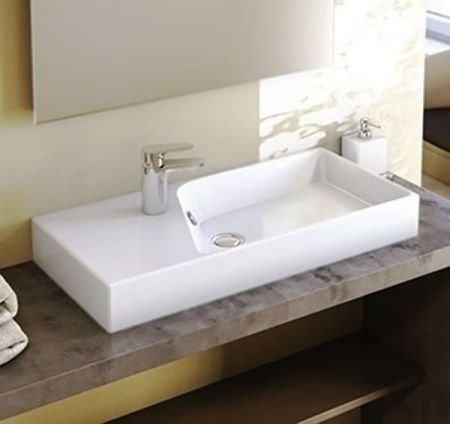 EXP112-Z-00  раковина  RYTHMIC /80х37/ (бел.), артикул EXP112-Z-00