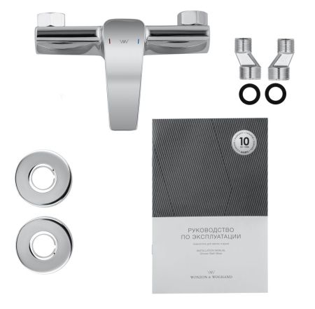 Смеситель для душа WONZON & WOGHAND ATHENS, Хром (WW-084101-CR)