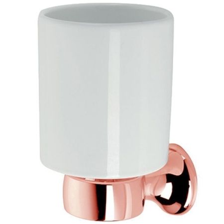 Стакан для зубных щеток Webert Opera OA500301980 Розовое золото Белый, артикул OA500301980