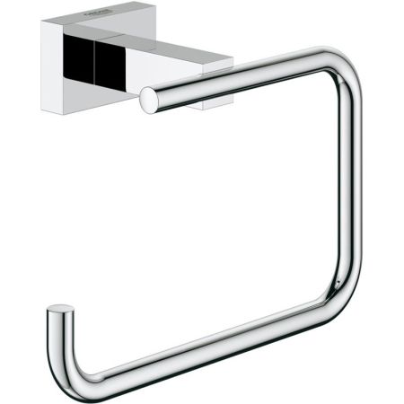 Держатель для туалетной бумаги подвесной GROHE ESSENTIAL CUBE 40507001 (металл, хром, на стену, квад, шт, артикул 40507001