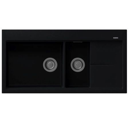 Кухонная мойка с разделочной доской Florentina РОССАНА 20.335.E1000.102, черный, артикул 20.335.E1000.102