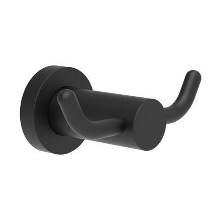 Fima Carlo Frattini Rotola Крючок двойной, цвет: чёрный матовый