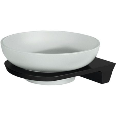 Мыльница WasserKRAFT Glan K-5129 Черная глянцевая