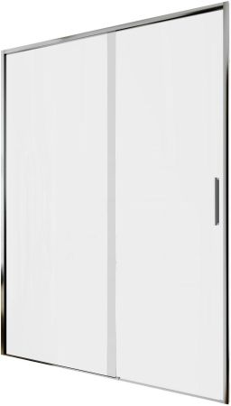 Душевая дверь Aquanet Pleasure Evo 140 AE65-N140-CT профиль хром, прозрачное стекло, артикул AE65-N140-CT