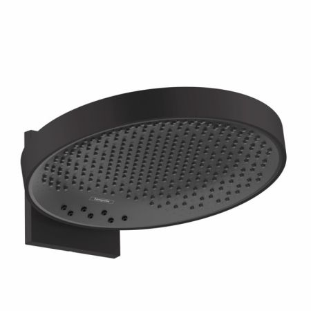 HANSGROHE RAINFINITY Верхний душ Ø360 мм., настенное крепление, 3 jet, цвет черный матовый, артикул 26234670