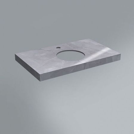 Спец. изделие декоративное из керамогранита Риальто 80х48, серое, артикул CN80.SG560702R