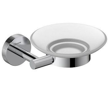 Мыльница Lemark BELUGA подвесная, сталь, стекло, хром (LMA-8031S-C)