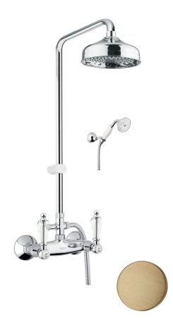 Душевая система Fiore GIOIELLI (SWAROVSKI®) 08ZZ0620, бронза, артикул 08ZZ0620