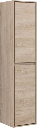 Шкаф-пенал Aquanet Милан 35 дуб светлый