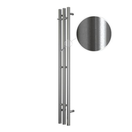 Полотенцесушитель электрический Terminus Стойка TRES круг 120, сатин, артикул 4670078565549