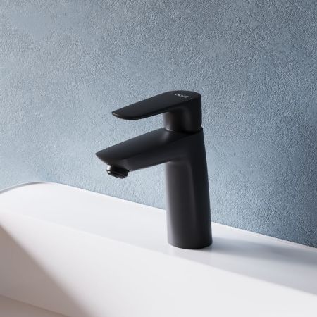 D40102122 Prime new смеситель для умывальника, черный, артикул D40102122