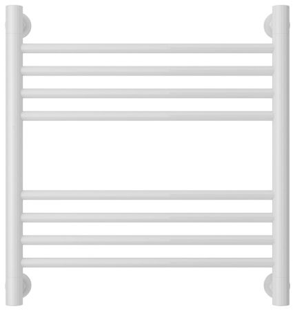Полотенцесушитель водяной "Богема+" прямая 500х500 (БЕЛЫЙ), артикул 12-0220-5050