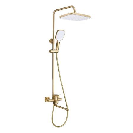 Душевая система Prohanss P62.24.03, сатин золотой, артикул P62.24.03