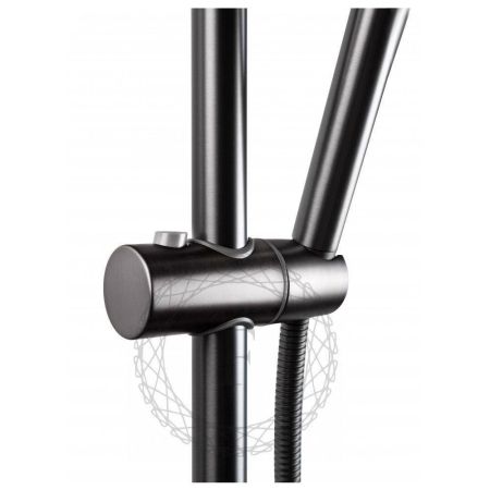 Душевая система с термостатом FILARETE FL2050BG, графит