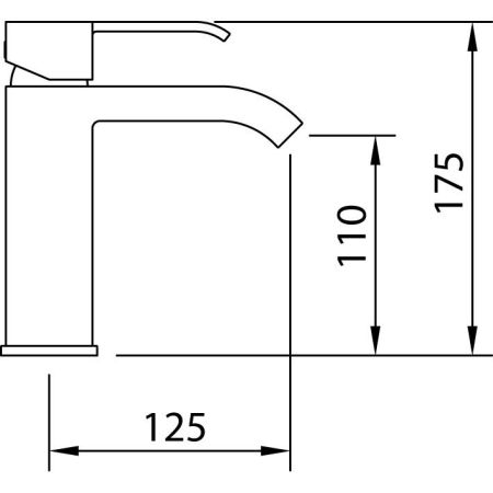 Смеситель Clever Marina Evo 99413 для раковины, артикул 99413