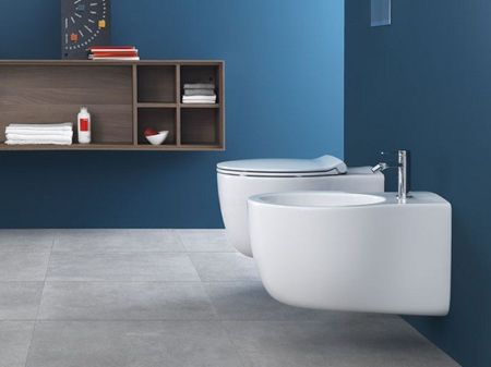 Биде Hatria Le Fiabe Y1A9 подвесное Белое, артикул Y1A901