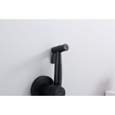 Гигиенический душ со смесителем Splenka S221.52.06, черный