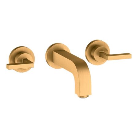 AX Citterio Смеситель для раковины , цвет шлифованное золото, артикул 39315250