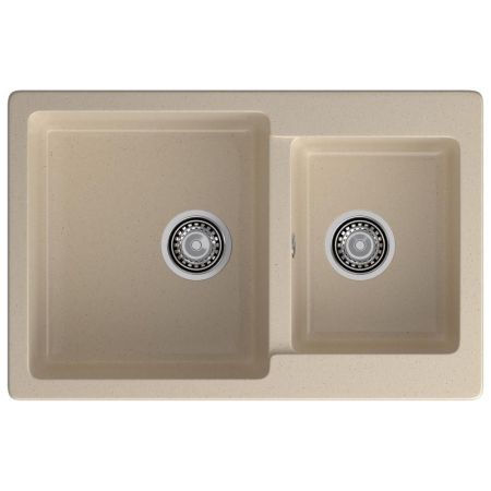 Кухонная мойка GranFest PRACTIK 780K, кашемир, артикул P-780K кашемир