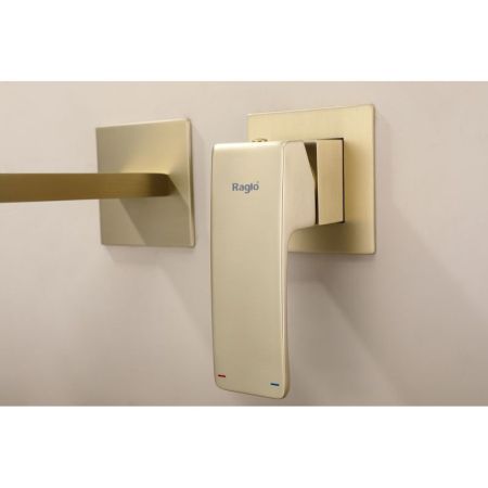 Смеситель для раковины встраиваемый Raglo R02.11.03, золотой сатин, артикул R02.11.03