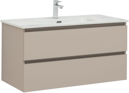 Тумба под раковину Aquanet Вега 2.0 100 бежевый, артикул 00337939