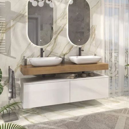 Столешница Velvex Unit 160, дуб французский, артикул st.UNI.160-67