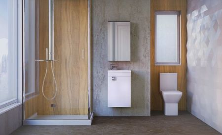 Зеркальный шкаф Raval Kub 40 Белый, артикул Kub.03.40/W