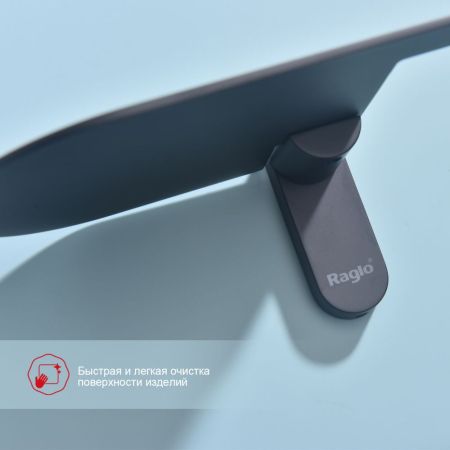 Держатель для туалетной бумаги Raglo R300.03.06, черный