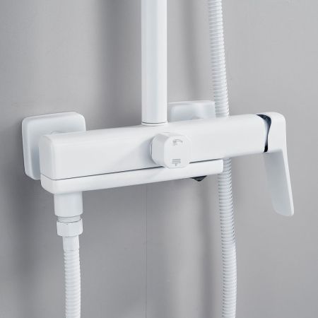 Душевая система Raffine F3699C, белый