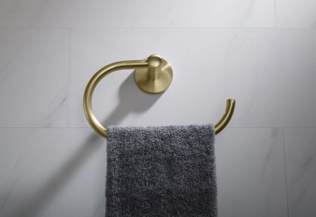 Полотенцедержатель Timo Saona 13050/17 золото матовое, артикул 13050/17